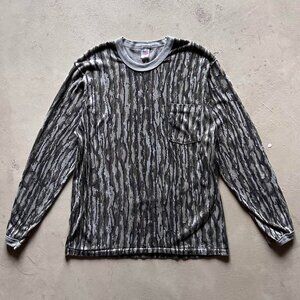 vintage made in usa real tree camo longsleeve